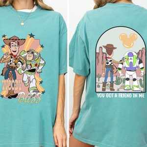 Comfort Colors Disney Shirt, You Got a Friend in me Shirt ,Disney Toy Story Tee, Disney Trip Shirt, Toy Story Characters Shirt,