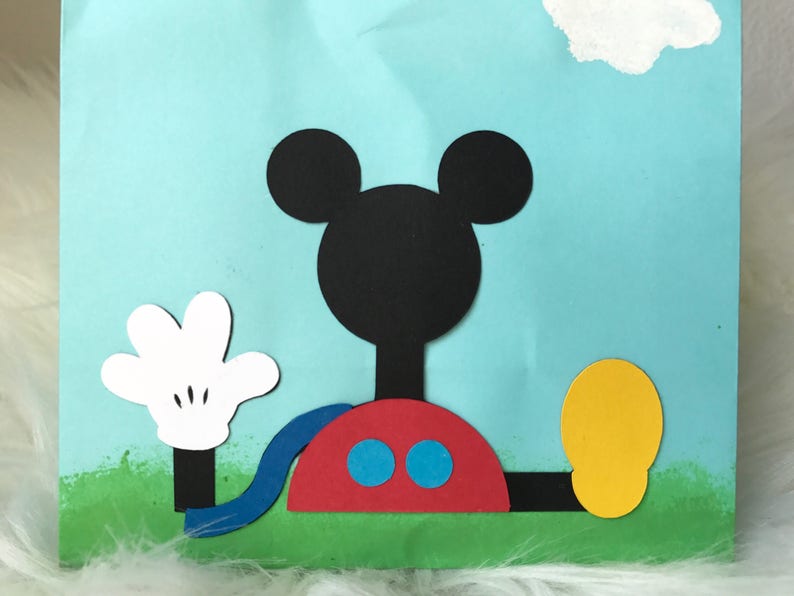 Mickey MouseMinnie Mouse Clubhouse inspired party favor bags