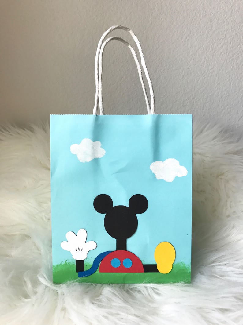 Mickey MouseMinnie Mouse Clubhouse inspired party favor bags