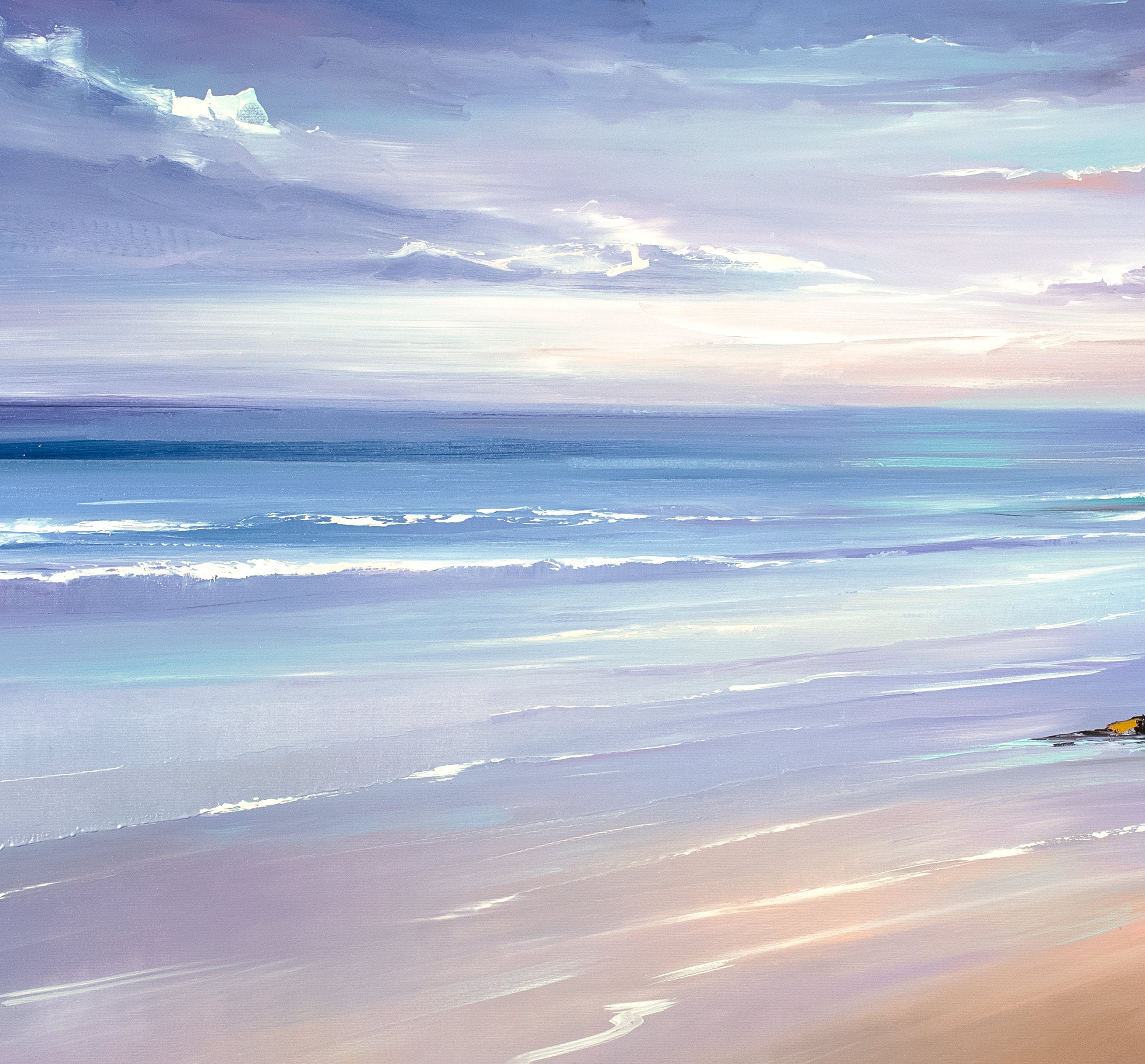 Ocean Beach art Seascape oil painting marine Large canvas Etsy