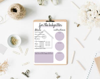 emergency contact etsy