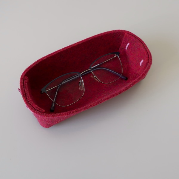 Brillenablage Filzkörbchen Brillenaufbewahrung - neue Kollektion aus recycelten Pet-Flaschen