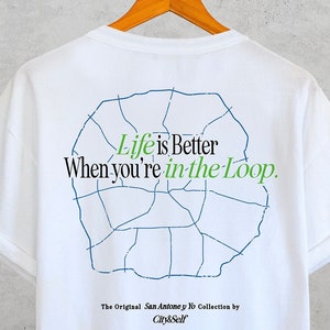 In the San Antonio (1604) Loop Tee | San Antonio Shirt | San Antonio Comfort Colors Unisex T-Shirt | Perfect Gift
