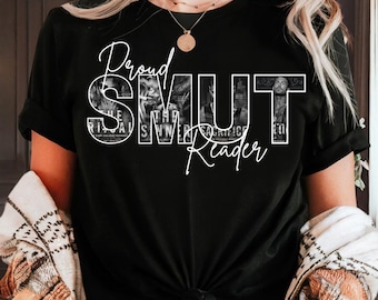 Smut Reader T-Shirt | Lord Series Dark Romance Hemd | Bücherwurm Geschenk für Sie | Buchliebhaber Ästhetik | Dark Romance Merch