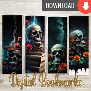 Instant Download bladwijzers Dark Romance Lovers digitale bladwijzers Digitale afdrukbare bladwijzers | Digitale bladwijzer | Direct downloaden