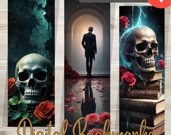 Instant Download Bookmarks Dark Romance Lovers Digital Bookmarks Digital Printable Bookmarks | Digital Bookmark | Instant Download