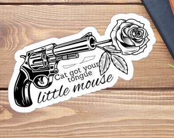 Dark Romance Haunting Adeline inspirado pegatina Bookish Book Lover Tablet Accesorio