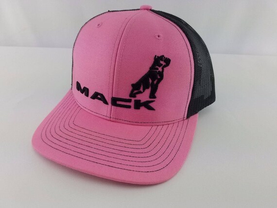pink Mack truck hat mack truck bulldog mack bulldog mack ...