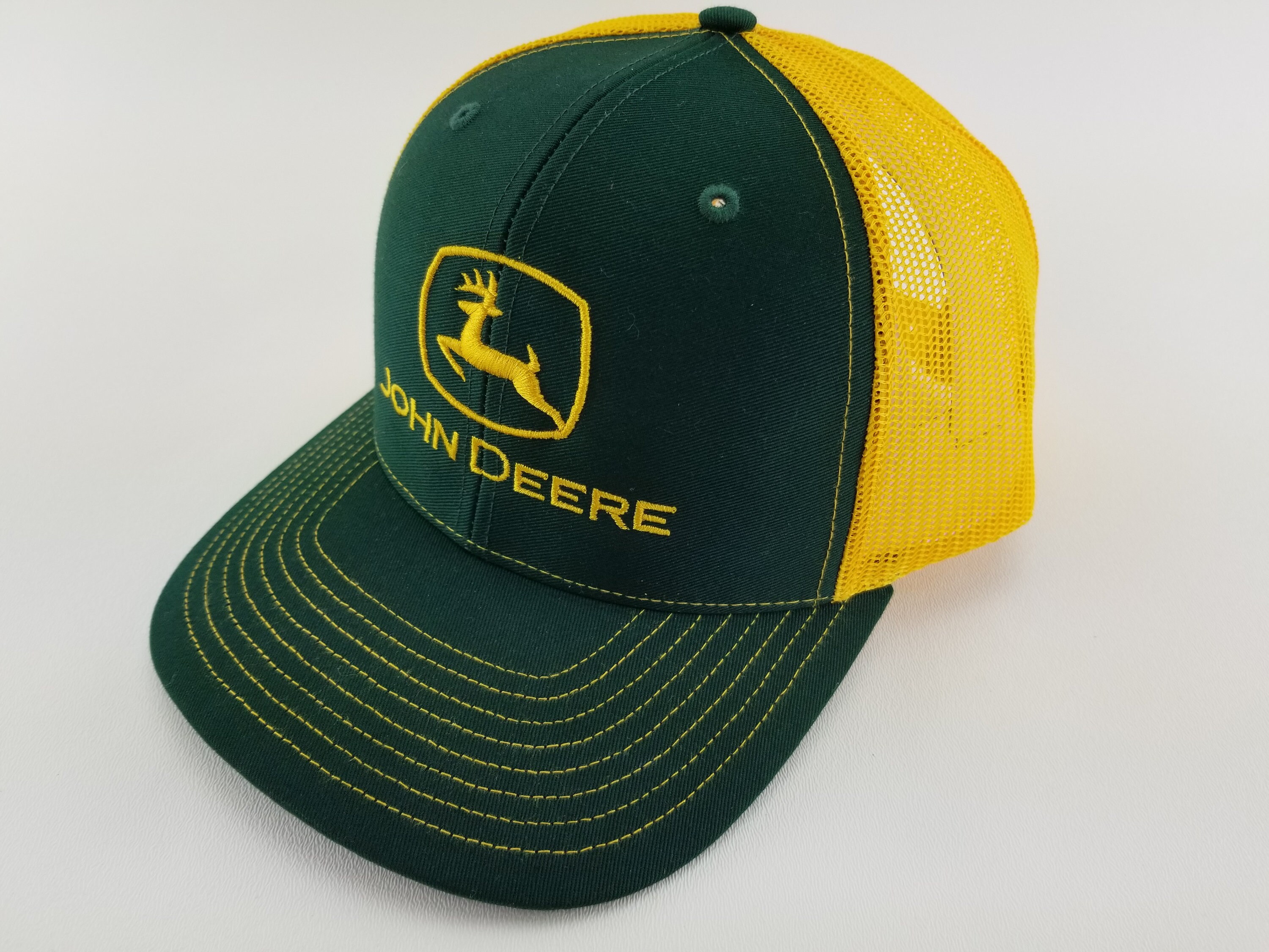 John deere trucker hat green John deere embroidered hat | Etsy