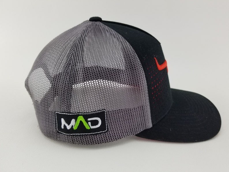 MAD Bull Horns hat western hat trucker hat bull rider Etsy