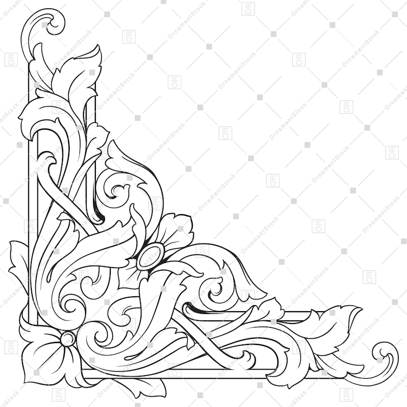 Free Free 118 Corner Ornaments Svg SVG PNG EPS DXF File