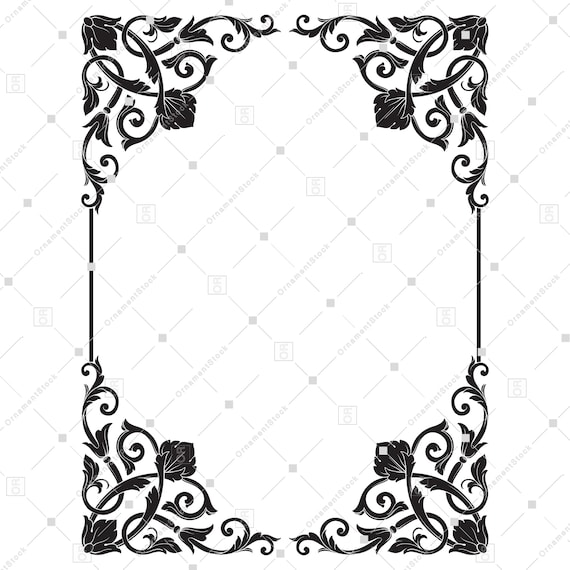 Fancy Border Frame Clipart