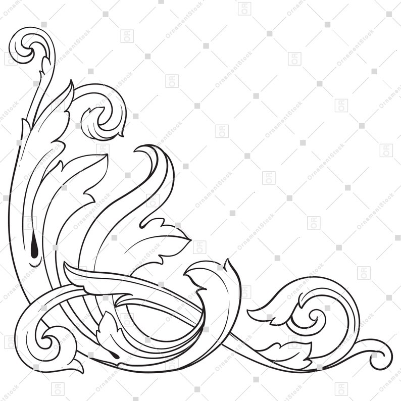 Free Free Corner Ornaments Svg 569 SVG PNG EPS DXF File