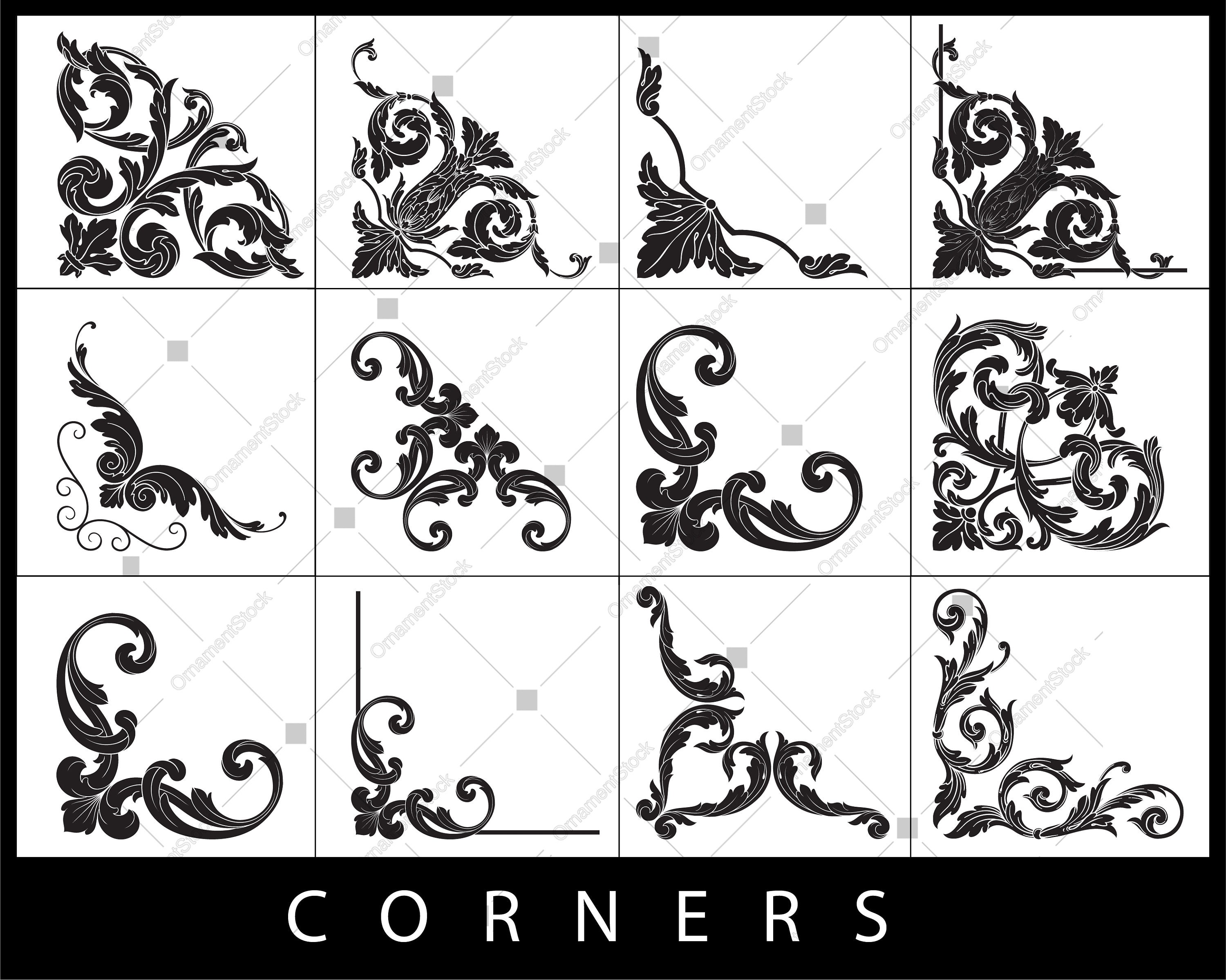 Free Free 85 Corner Ornaments Svg SVG PNG EPS DXF File