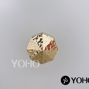 Hammered Solid Brass Knob Cone Cabinet Pull Drawer Knob Dresser Pull Knob Handle Kitchen Knob Pull Cabinet Pull Hardware BHK057