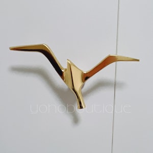 Bird Solid Brass Knob Cabinet Pull Drawer Knob Dresser Pull Knob Handle Kitchen Knob Pull Cabinet Pull Hardware BHK739