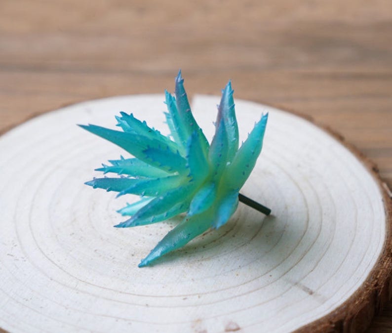 Faux Succulents Miniature garden Imitation Succulents DIY Plants for Home Decor DR017 Artificial Succulents