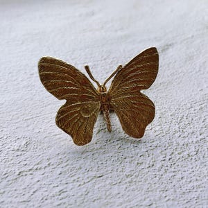 Butterfly Knob Solid Brass Knob Cabinet Pull Drawer Knob Dresser Pull Knob Handle Kitchen Knob Cabinet Pull Hardware BHK991