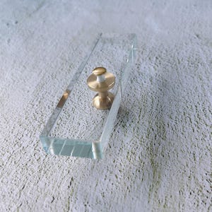 Crystal Glass Knob Crystal Knob Cabinet Pull Drawer Knob Dresser Pull Knob Handle Kitchen Knob Pull Cabinet Pull Hardware BHK966