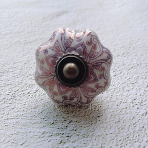 Ceramic Knob Cabinet Pull Drawer Knob Dresser Pull Knob Handle Kitchen Knob Pull Cabinet Pull Hardware BHK993