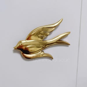 Bird Solid Brass Knob Cabinet Pull Drawer Knob Dresser Pull Knob Handle Kitchen Knob Pull Cabinet Pull Hardware BHK871
