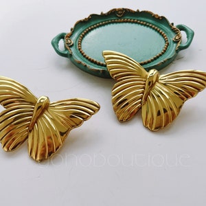 Butterfly Solid Brass Knob Cabinet Pull Drawer Knob Dresser Pull Knob Handle Kitchen Knob Pull Cabinet Pull Hardware BHK130