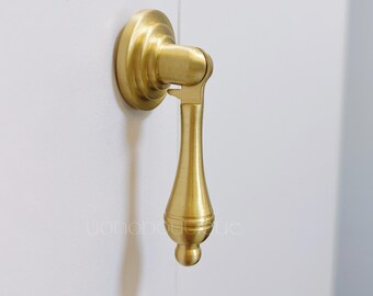 Schubladenknauf - Massiv Messing Möbelknauf -BHK921