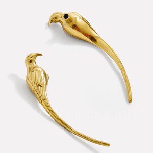 Bird Knob Solid Brass Knob Cabinet Pull Drawer Knob Dresser Pull Knob Handle Kitchen Knob Pull Cabinet Pull Hardware BHK097