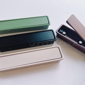 Embedded Invisible Pocket Door Cabinet Pull Handle Kitchen Hardware Concealed Drawer Recessed Pull Sliding Door Handle Hardware BHK695