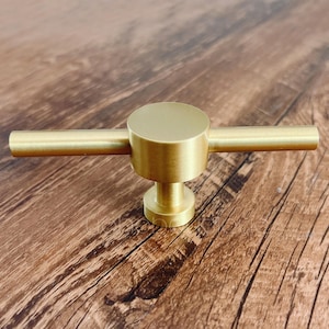 Drop Ring Knob Solid Brass Knob Cabinet Pull Drawer Knob Dresser Pull Kitchen Knob Pull Cabinet Pull Hardware BHK188