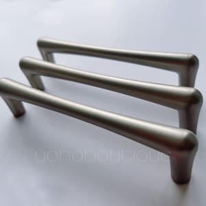 Nordic Style Cabinet Pull Brushed Nickel Drawer Knob Dresser Pull Knob Kitchen Knob Cabinet Pull Hardware BHK298