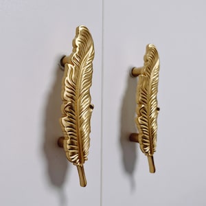 Massiver Messing Knauf: Möbelknauf -BHK772