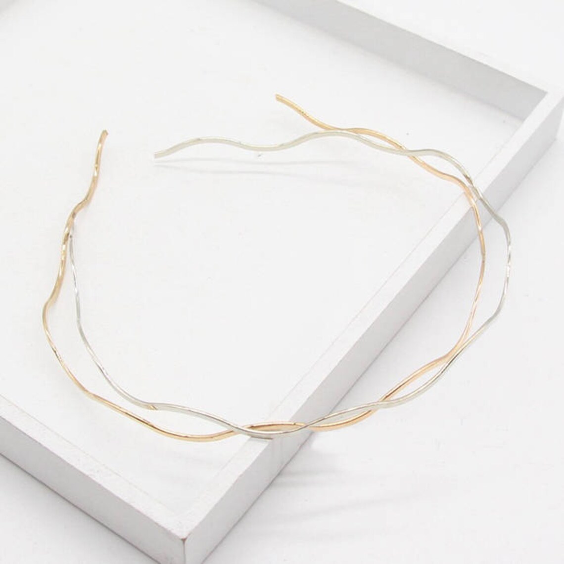 Set of 10 DIY Headband 2mm Wave Blank Headband Plain Headband Etsy