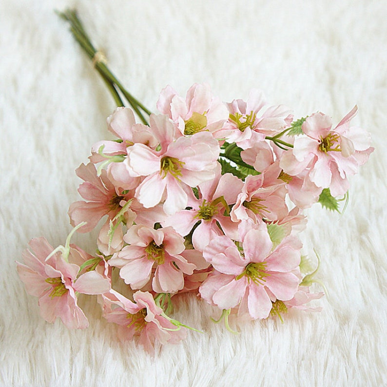 A Bunch of Fabric Flowers Filler Bouquet Filler Wreath Filler Etsy