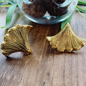 Leaf Knob Solid Brass Knob Cabinet Pull Drawer Knob Dresser Pull Knob Handle Kitchen Knob Pull Cabinet Pull Hardware BHK864