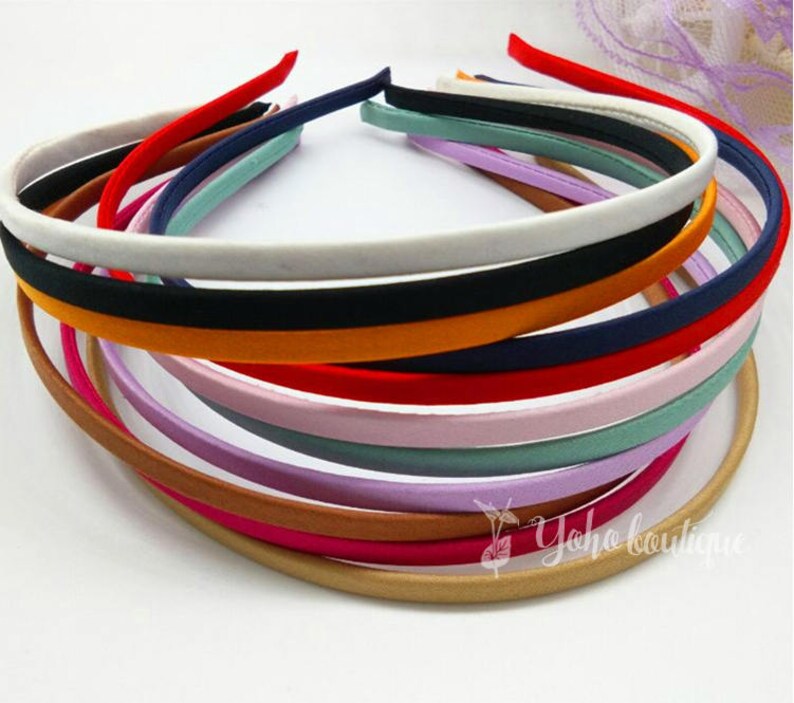 5 Pieces of Headband 5mm Blank Headband Plain Headband Hair Etsy