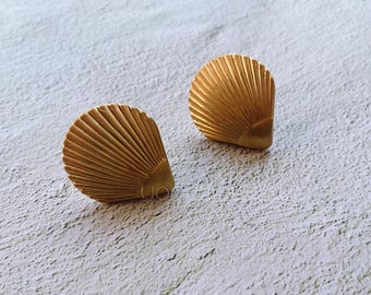 Seashell Cabinet Knob: Zinc Alloy Drawer Pull -BHK756