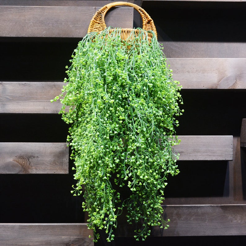 3 Bundles Artificial fern Plant,Artificial Bush Artificial Greenery Plant Leaf Imitation Succulents DIY Plants for Home Decor DR510