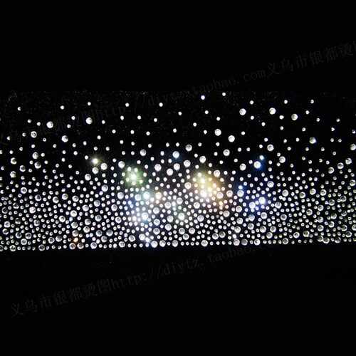 Bling Rhinestone Transfer Splash Rhinestone Sheet Iron on Etsy