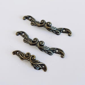 6 Stück Antik Messing Schrank Pull Schmuck Box Griff Schrank Pull Knob Mini Dresser Knob Dresser Pull Knobs Cabochon Pull Hardware FGHK010