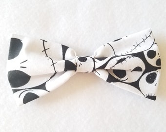 Jack Skellington Bow tie for kids boy toddler or baby Sizes NB - 10 Yrs