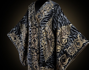 Velvet Kimono - Handmade Venetian Creations