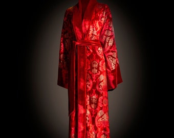 Velvet Kimono - Handmade Venetian Creations