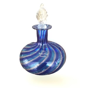 Perfume Bottle Murano, Linea Valentina, Italian Art Glass