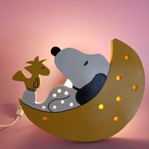 Snoopy lamp - Etsy 日本
