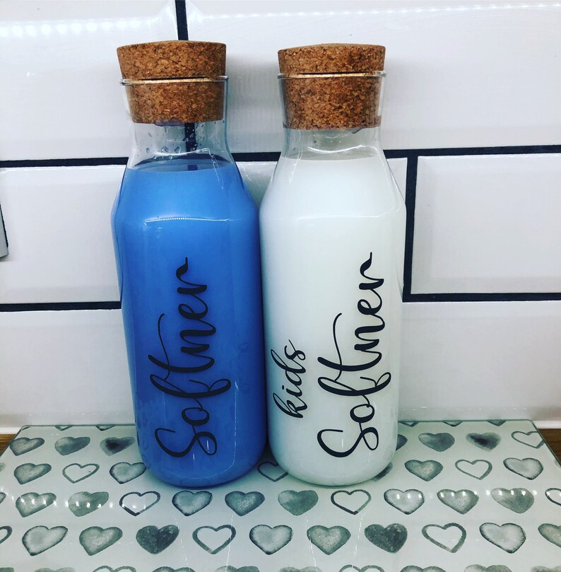 Personalised Glass Bottles Etsy
