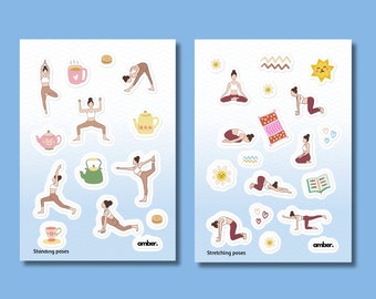 Yoga Sticker Sheet