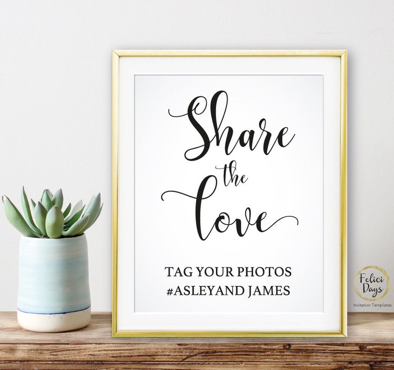 Free Free 116 Wedding Hashtag Sign Svg SVG PNG EPS DXF File