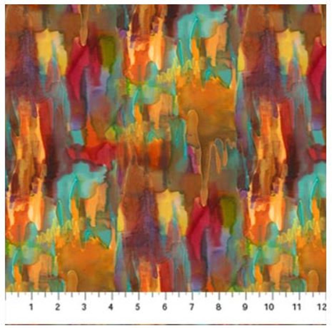 Northcott Fabrics Charisma By Nancy Dunlop Cawdrey Multi Etsy