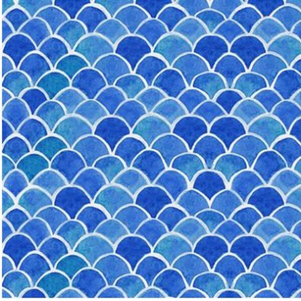 Fish Scale Fabric Etsy